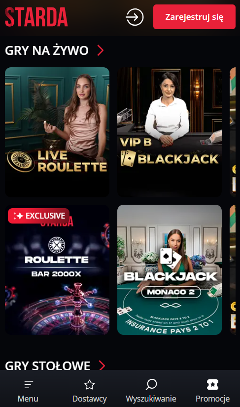 Starda Casino mobile